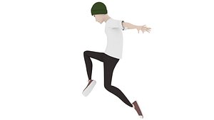 3D Man low poly