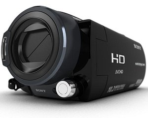 3d model sony hdr sr12e