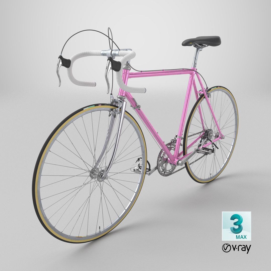 Vintage Race Bicycle - PINK 3D model https://p.turbosquid.com/ts-thumb/Zq/GjIa1b/qR/stemcell_max_vray_render/png/1765206787/1920x1080/fit_q87/2f3393981be479d898f717f5fce436ab288c452a/stemcell_max_vray_render.jpg