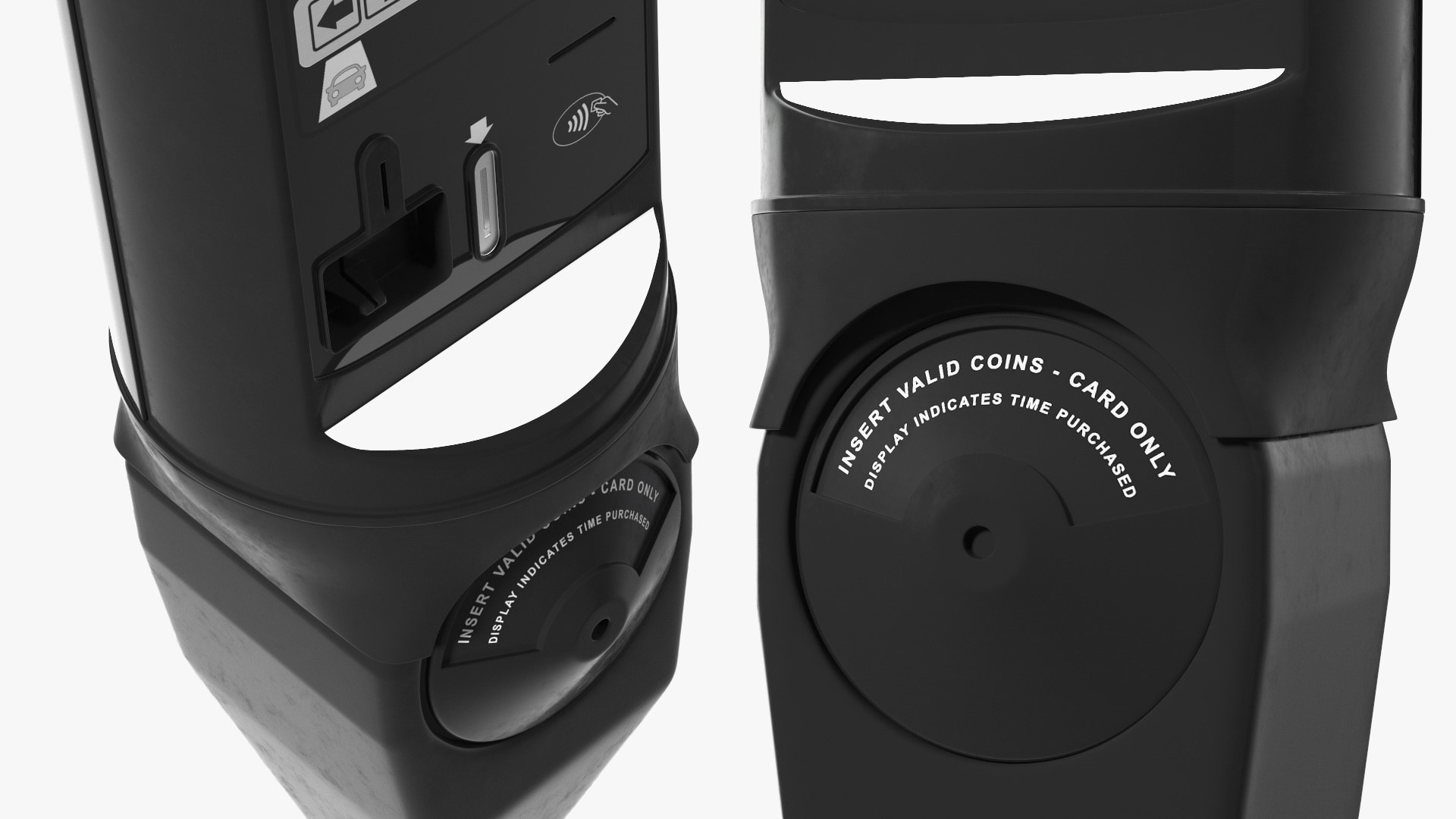 Digital Parking Meters Collection model TurboSquid 1819693