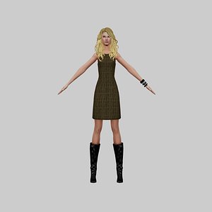 Taylor Swift 3D Models for Download | TurboSquid