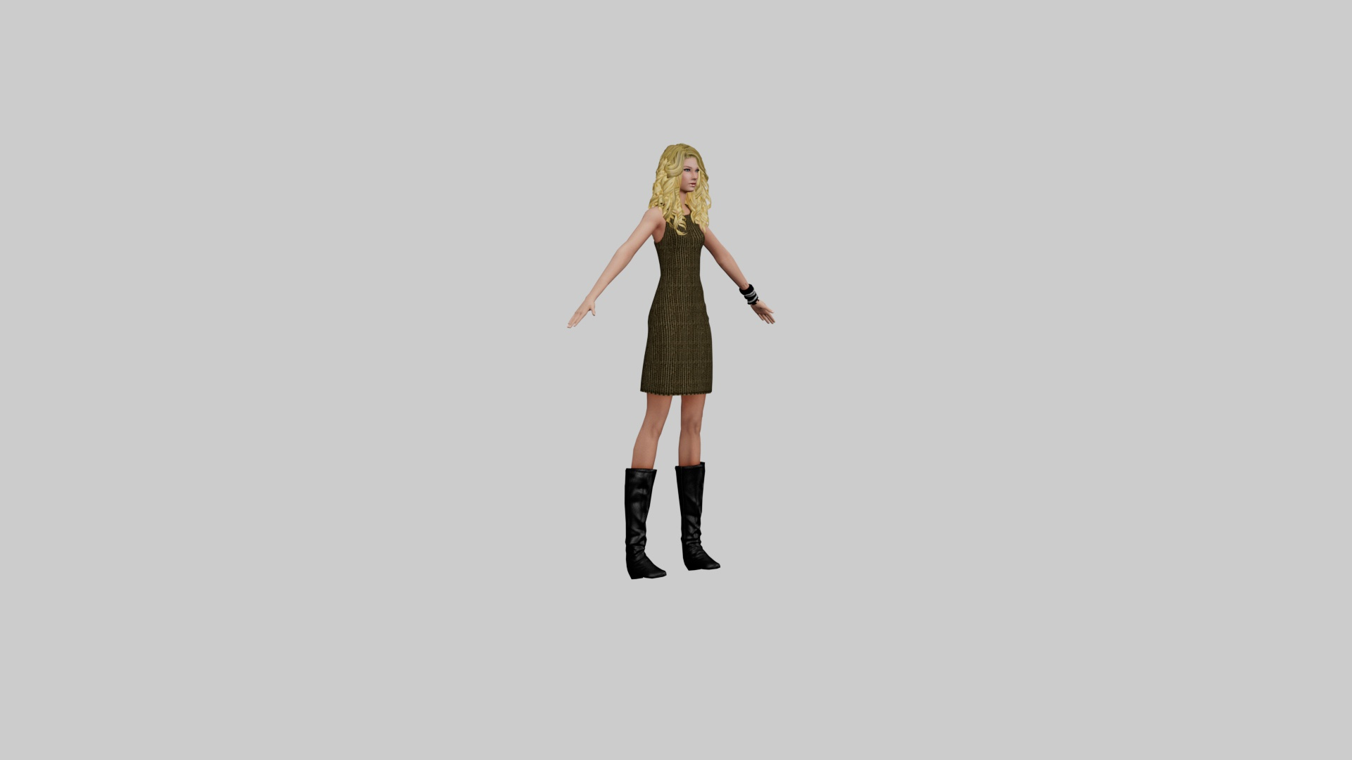 3D Taylor Swift - TurboSquid 2081219