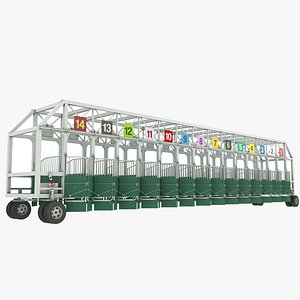 Horse Race Start Gate for 14 Horse