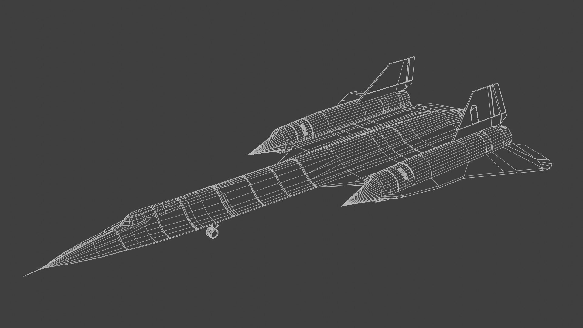 3D SR-71 BlackBird - TurboSquid 2098764