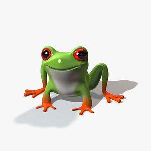 Small frog icon cartoon style Royalty Free Vector Image