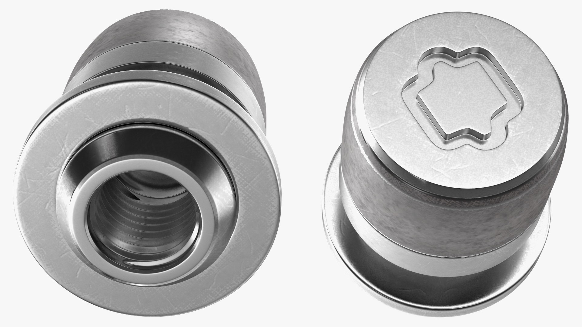 3D model Alloy Wheel Lock with Key Set TurboSquid 1772241