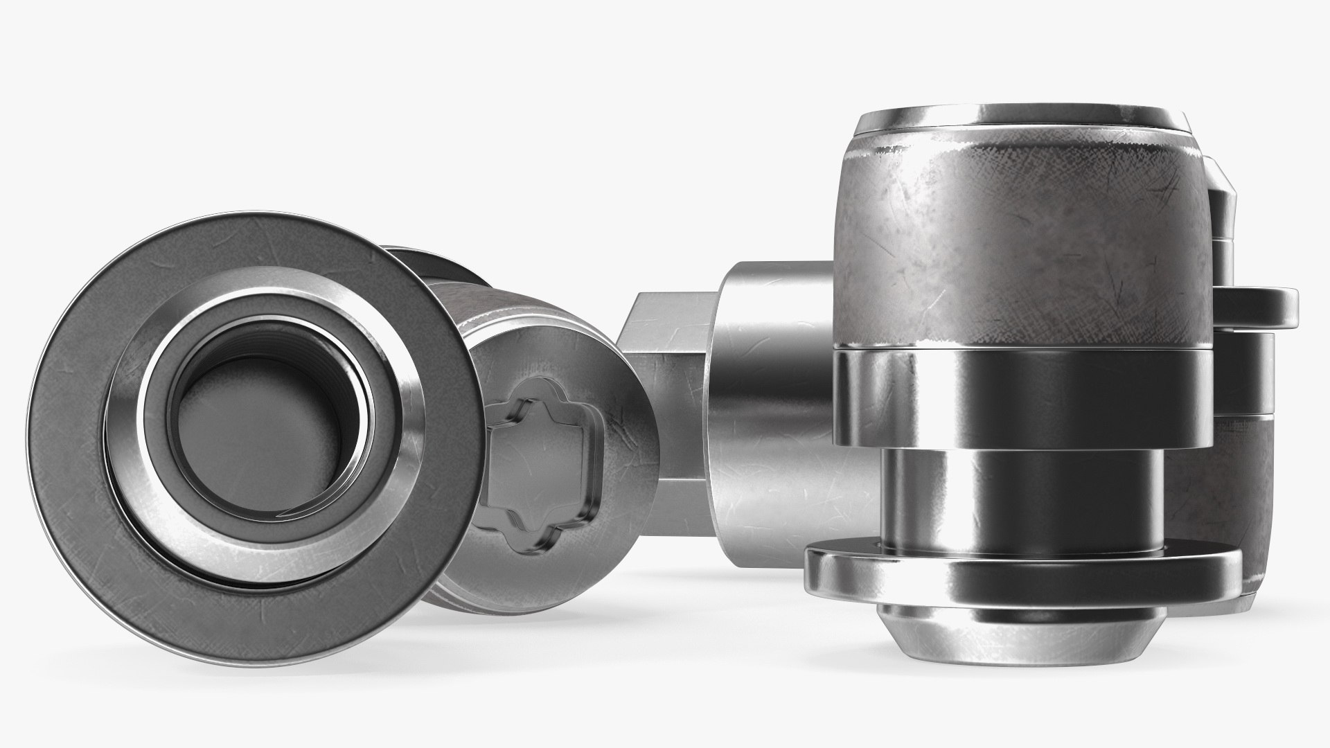 3D model Alloy Wheel Lock with Key Set TurboSquid 1772241