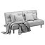 Sofa Bed Siljan Fabric Light Grey