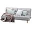 Sofa Bed Siljan Fabric Light Grey