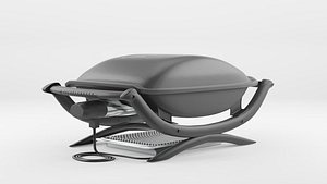 Weber Barbecue and Grill 3D Model