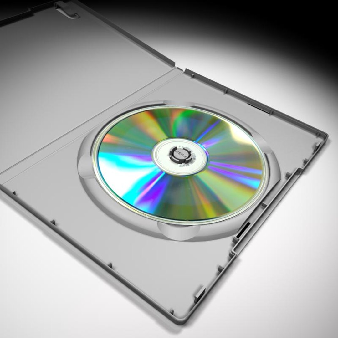 dvd case 3d max