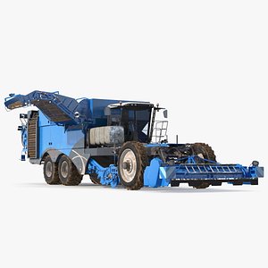 Potato Harvester Dirty Rigged