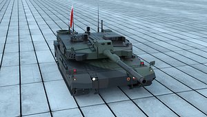 3D model K2 PL VER 2  7  wheels