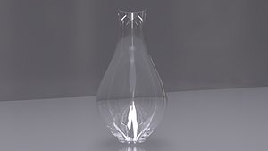 3D Glass Vase