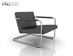 verdesign elle armchair 3d model