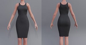 women sexy bodycon tank dress