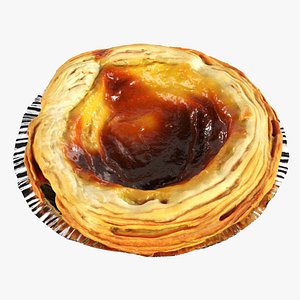 3D Pastel de Nata tart