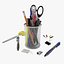 Stationery Collection Lowpoly