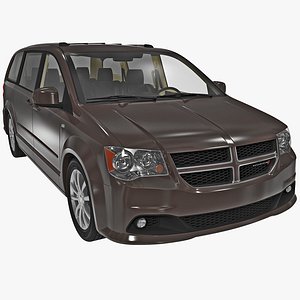 3dsmax dodge grand caravan 2014