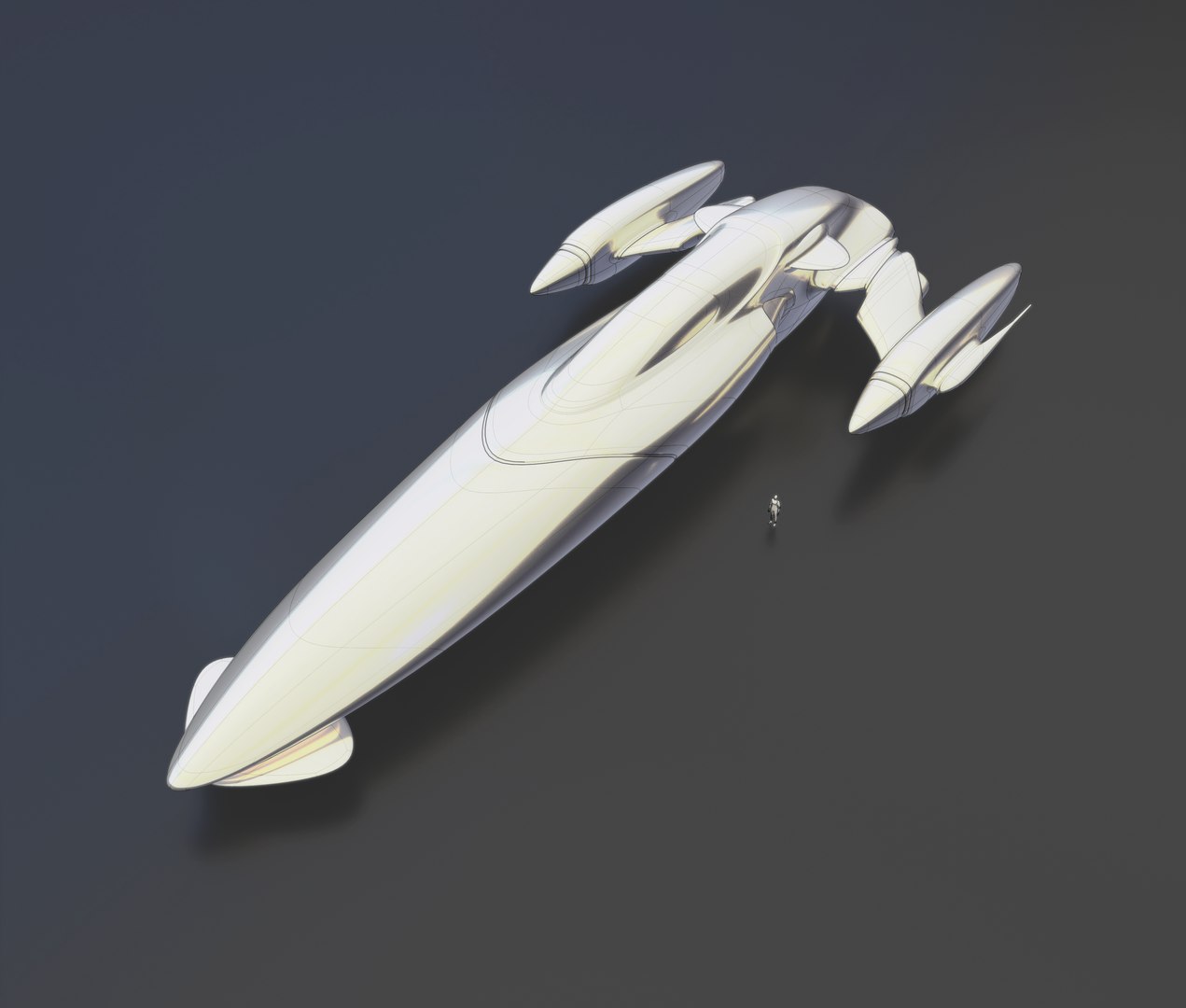 3D Nubian Yacht - TurboSquid 1579979