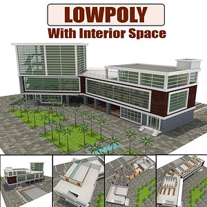 3d hospital building