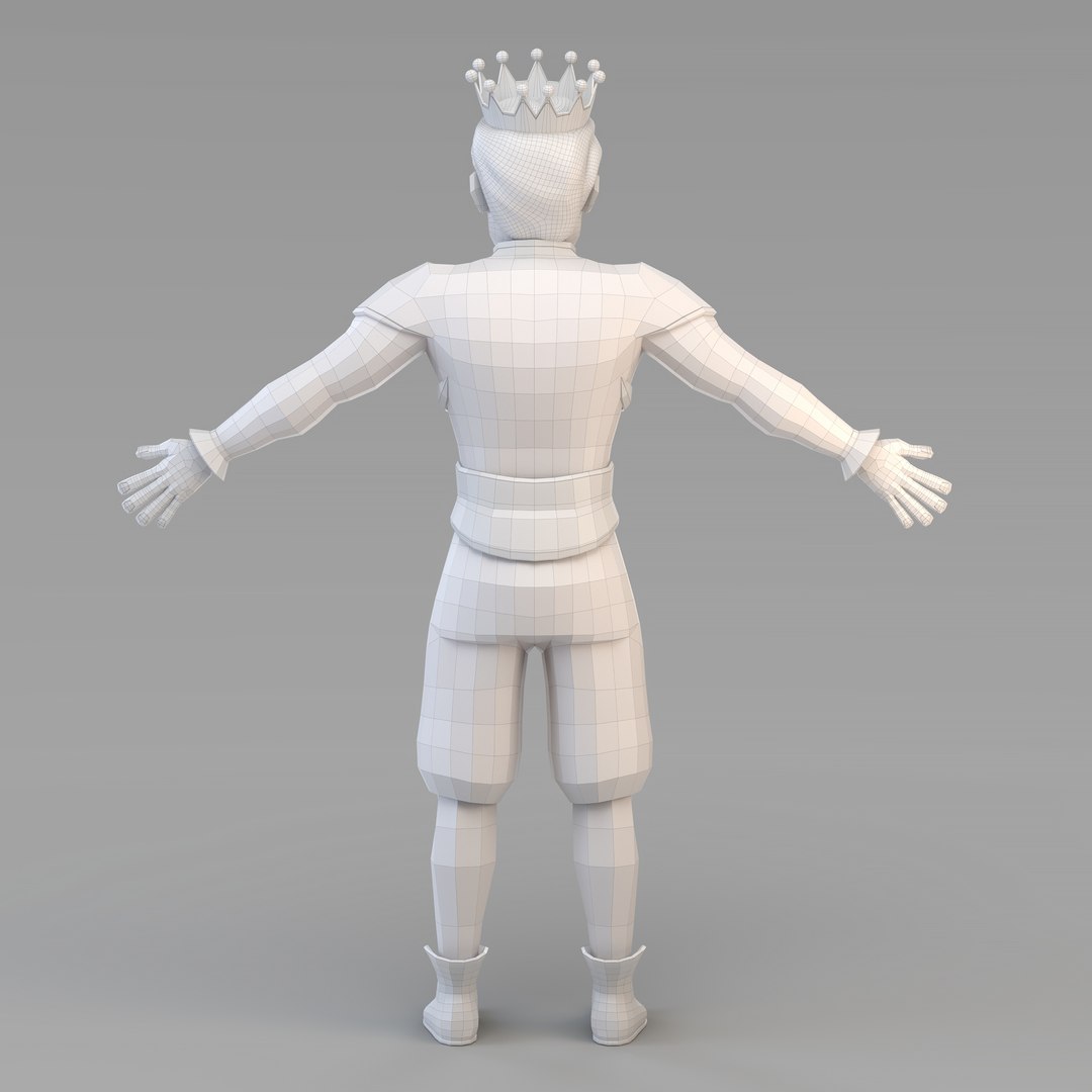 3D Prince 01 - TurboSquid 1620578