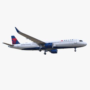 Airbus A321neo Delta Airlines 3D model