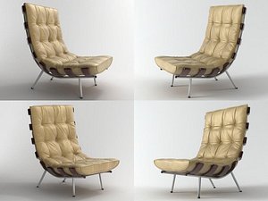 bone chair n 3D model