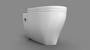 3D Toilet Bowl 1