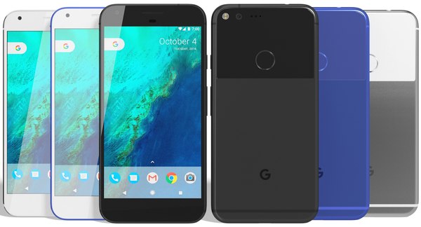 3d model realistic google pixel xl