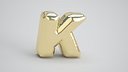 K Balloon Gold