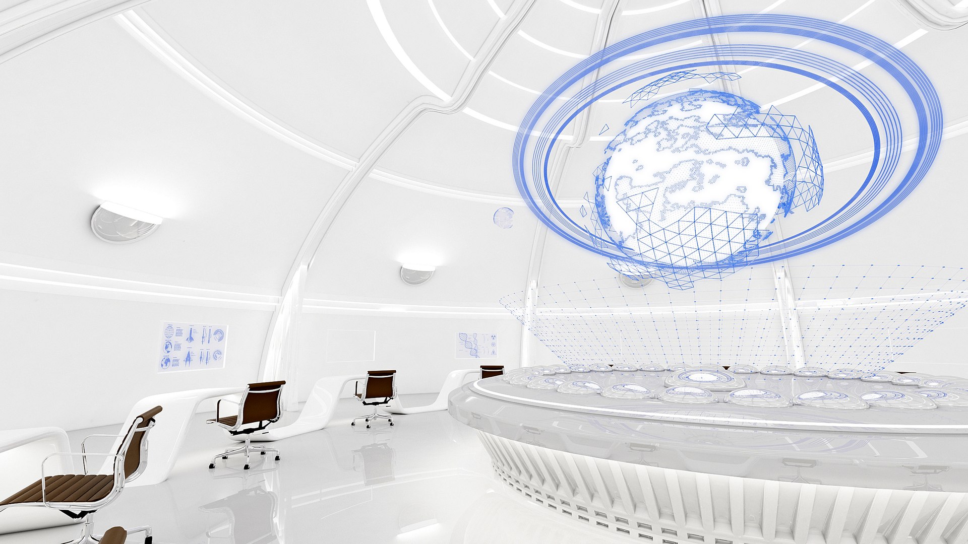 Control Room Model - TurboSquid 1815189