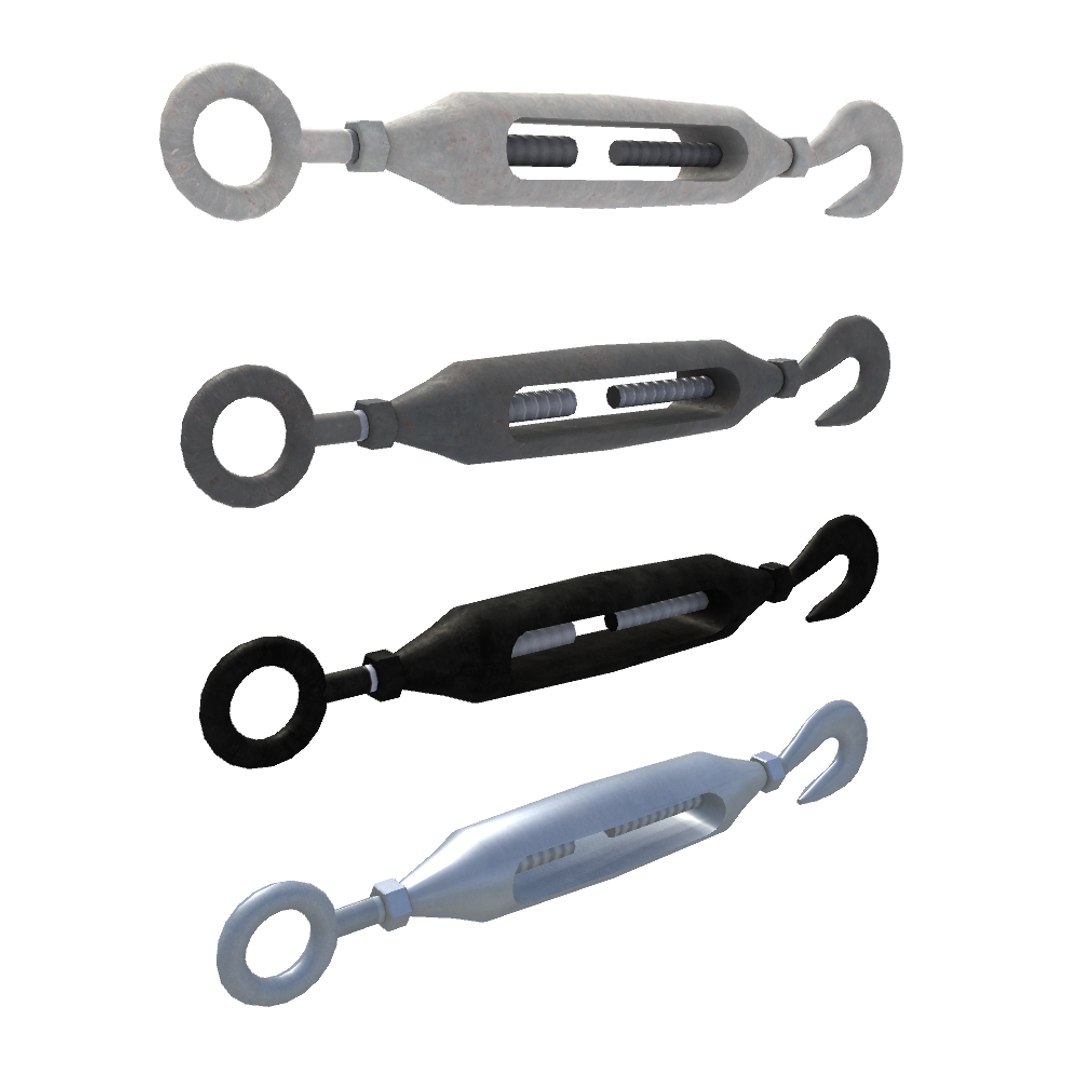 Turnbuckle 3D Model TurboSquid 1439597