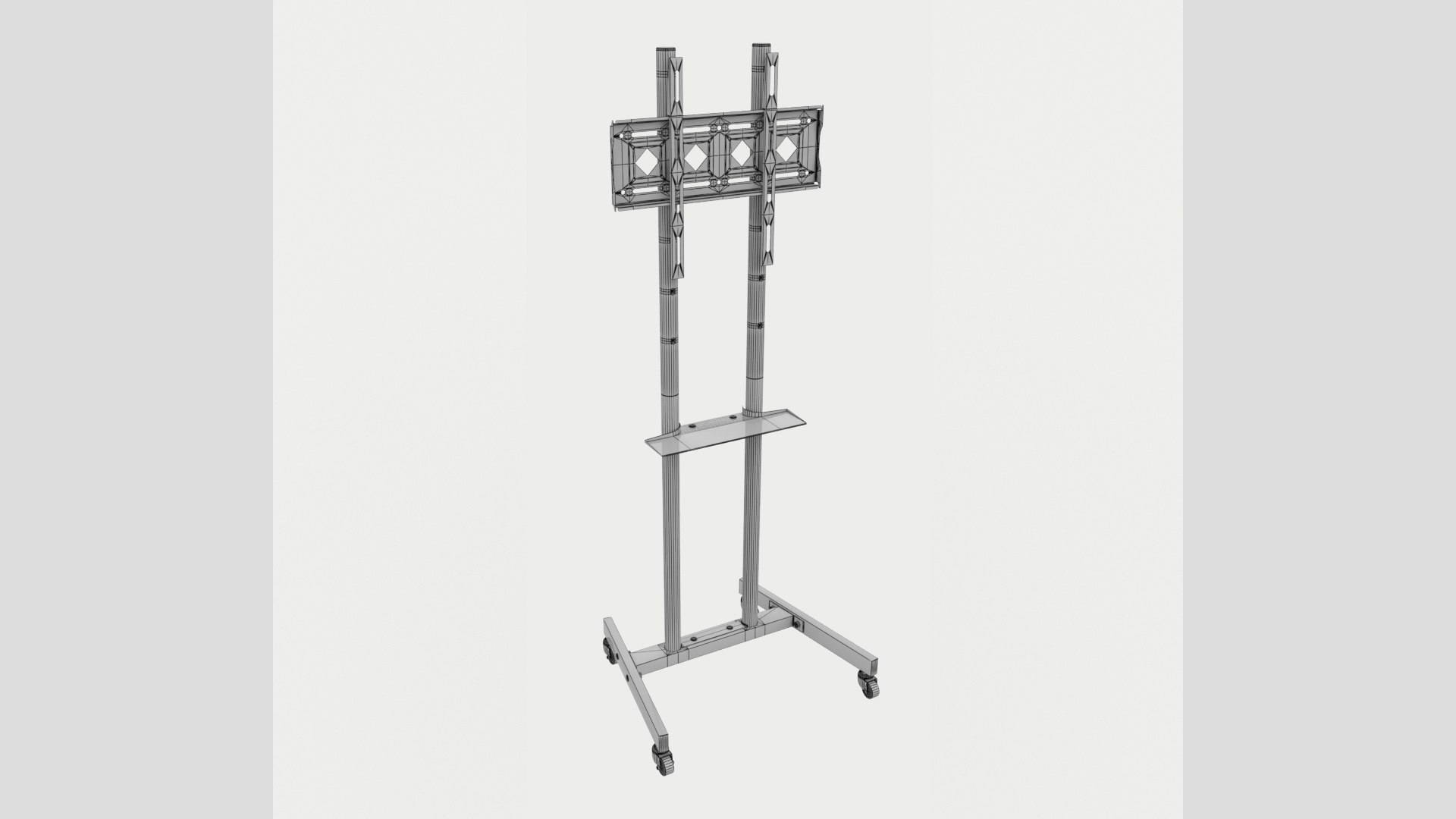 3D Mobile TV Cart On Wheels https://p.turbosquid.com/ts-thumb/Zr/8G96Iw/tt/wire/jpg/1740395716/1920x1080/fit_q87/725c3f6a2aecaee1a5334e0164dbf1fa10c3a9c7/wire.jpg