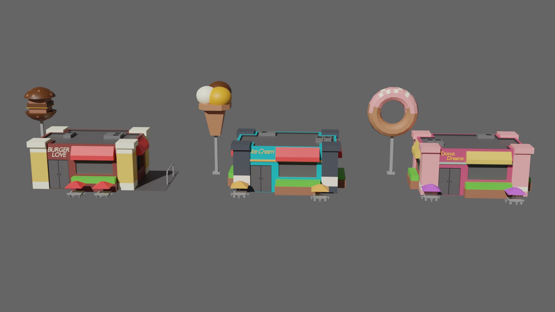 SIMPLE BUILD PACKAGE - Low Poly 3D Model - TurboSquid 2057208