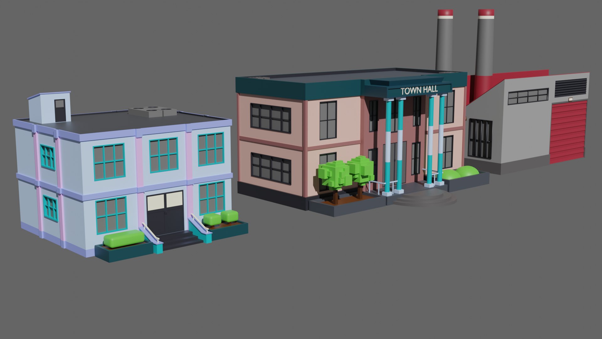 SIMPLE BUILD PACKAGE - Low Poly 3D Model - TurboSquid 2057208