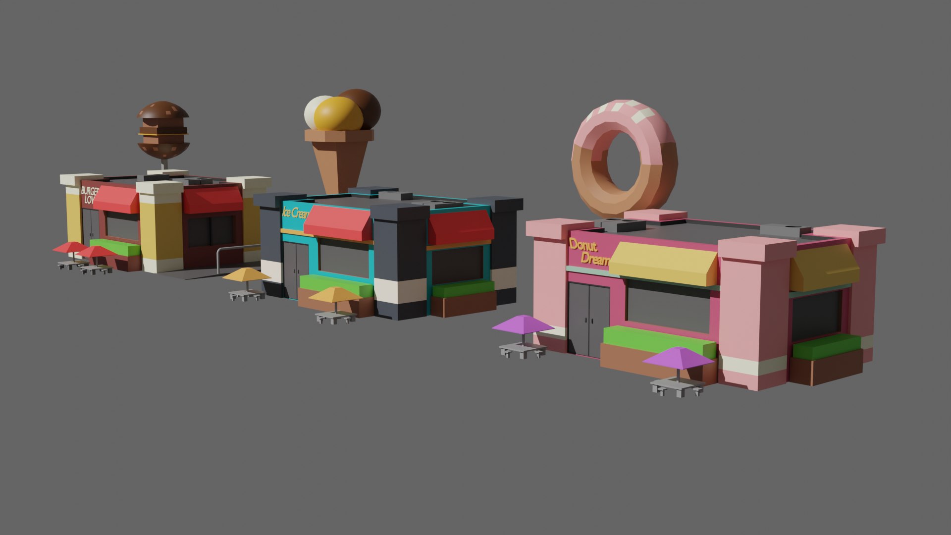 SIMPLE BUILD PACKAGE - Low Poly 3D Model - TurboSquid 2057208