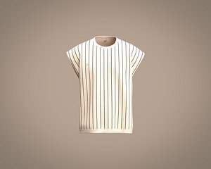 Drop shoulder men tank top Sleeveless Loose men sweat T-shirt