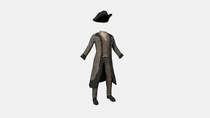 Cowboy Outfit A08 - Character Fashion Design
