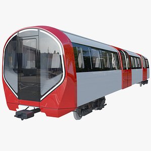 new tube london 3D model