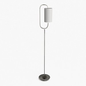 Inigo Floor Lamp Metallic 3D model