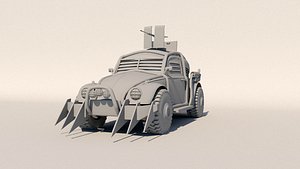 3D bettle model