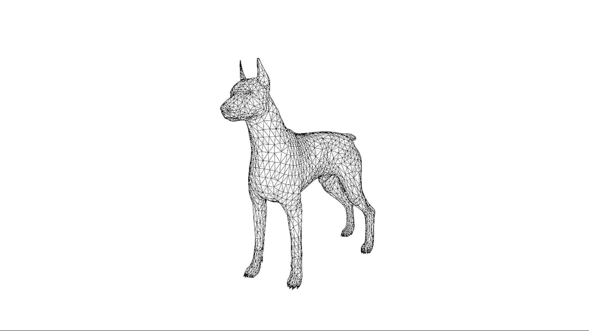 3D Doberman Model - TurboSquid 2311992