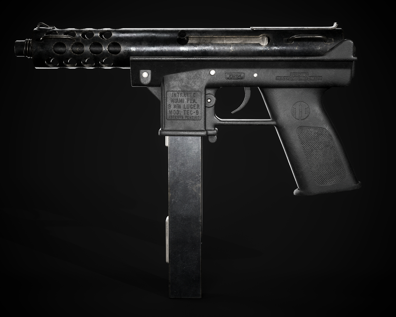 Tec-9 tec intratec 3D model - TurboSquid 1672721