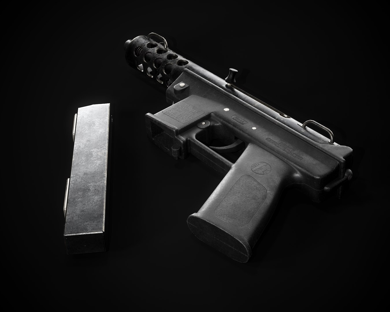 Tec-9 Tec Intratec 3D Model - TurboSquid 1672721