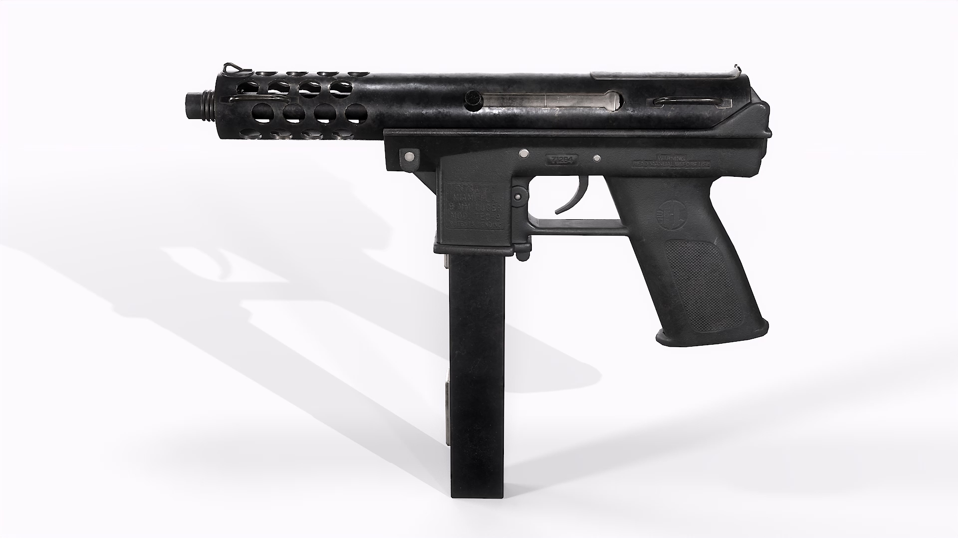 Tec-9 Tec Intratec 3D Model - TurboSquid 1672721