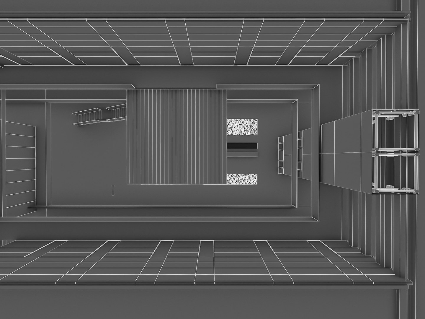 3D Model Pablic Hall Interior 02 - TurboSquid 1751384
