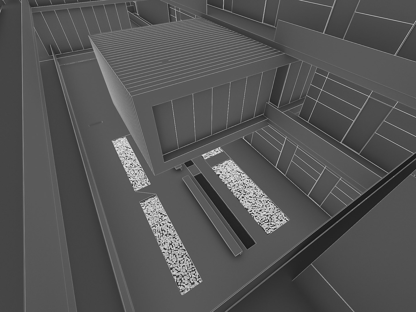 3D Model Pablic Hall Interior 02 - TurboSquid 1751384