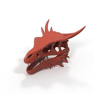 3D model Dragon Skull for 3D Print