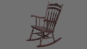 rocking chair 1b 3D model